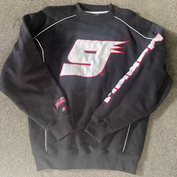 Vintage NASCAR Chase Authentics Kasey Kahne #9 Budweiser Sweatshirt Size Med - Picture 1 of 7